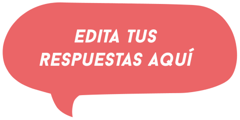 edita tus respuestas