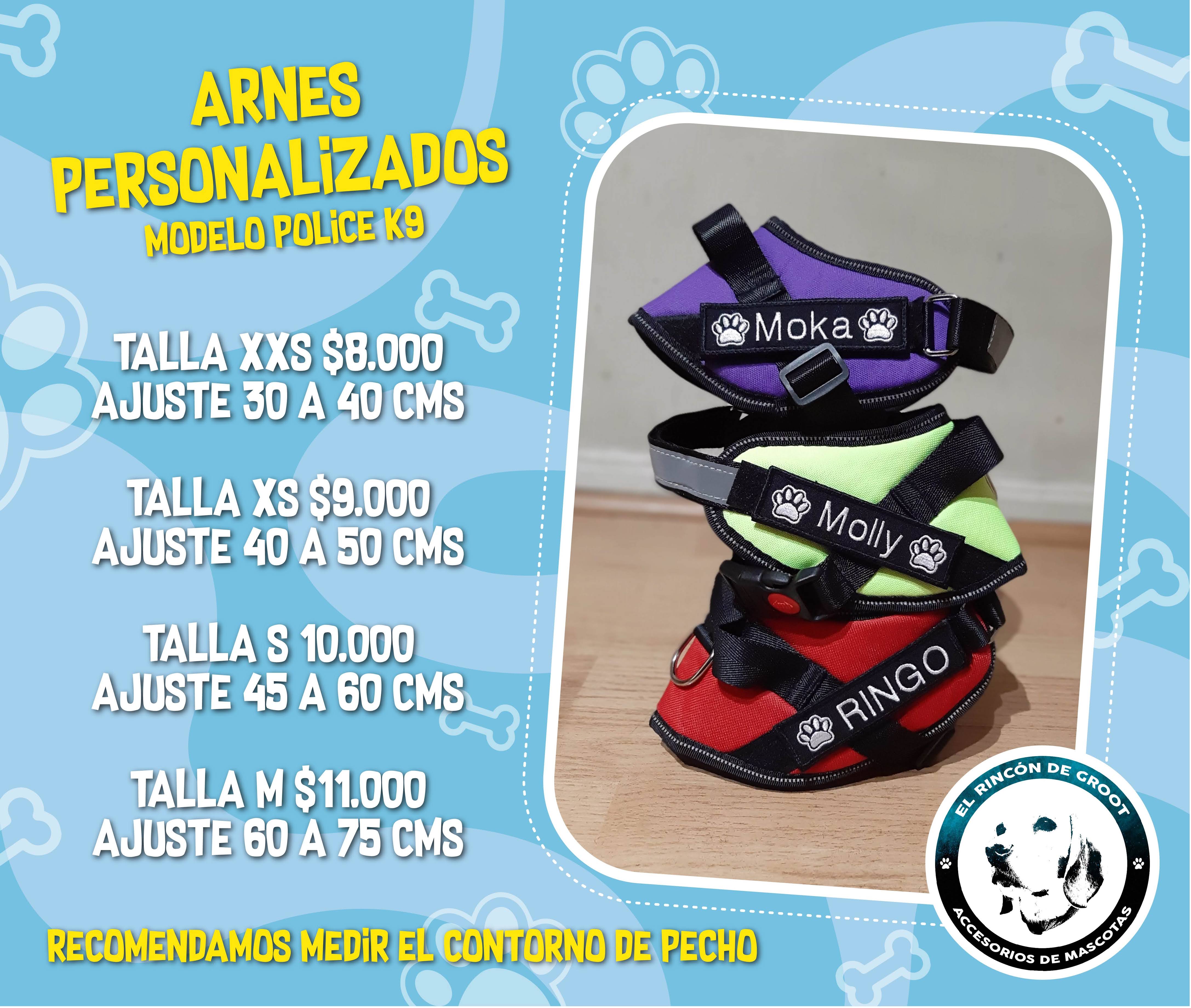 Arnés personalizados para mascotas 2