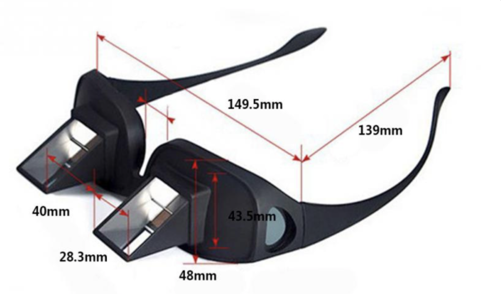 Lentes para flojos o enfermos del cuello 3